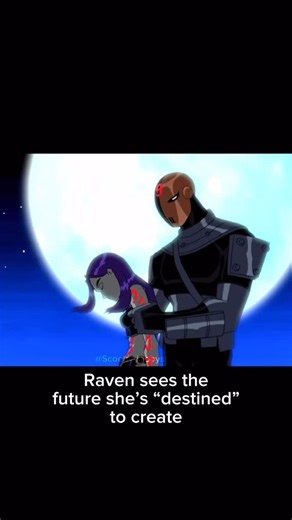 Ye Olde Cartoonist | Probably one of the most iconic scenes of the show. #dc #dccomics #teentitans #raven #deathstroke | Instagram