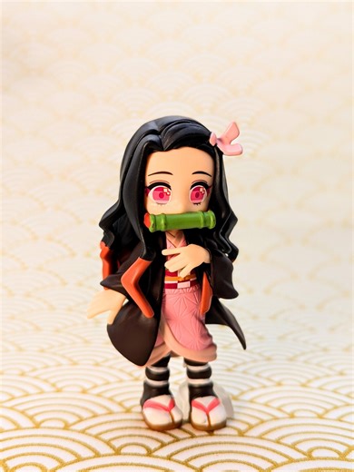Nezuko Kamado Demon Slayer Figure Kimetsu No Yaiba Mini Anime Figurine Vol 1 Cute Collectible - Etsy