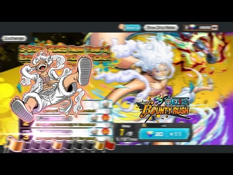 SUMMONING GEAR 5 LUFFY V2 !! REBANNER !! ONE PIECE BOUNTY RUSH , INSANE LUCK !! 🪄🎩🔝🔥#opbr