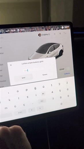 Tesla Model Y Juniper Premium Servis Menüsü Gizli #automobile #tesla #juniper #modely #premium