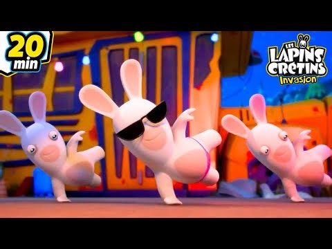 Les Lapins fêtent le Nouvel An Crétin || Les Lapins Crétins Invasion🐰 | Nouvelle compilation