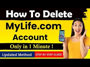 How To Delete Your MyLife.com Account [ Easiest Method ]