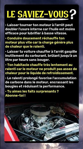 Arrête de Laisser ton Moteur Chauffer à l'Arrêt en Hiver
