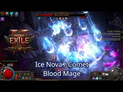 COLD BLOODMAGE DESTROYS ENDGAME! Ice Nova + Comet Witch Build – PoE2 0.3 The Third Edict