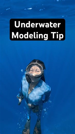 How to look cute underwater: Mermaid Modeling Tip
