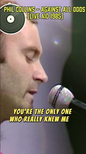 Against All Odds - Phil Collins (Live Aid 1985)