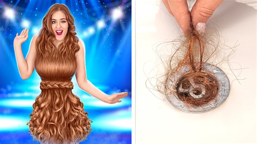 Long hair, long nails: The comedic struggle of everyday life