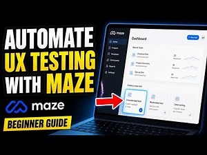 How to automate UX testing with Maze - Beginner Guide