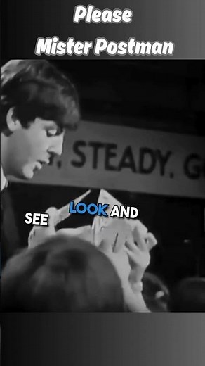 Ringo Starr’s Iconic Dance | Please Mister Postman #60smusic #lovesong #lyrics #shorts #thebeatles