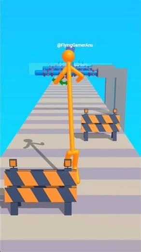 Blob 3D taller runner game play #lifeisbutadream #gamer #gaming #games ❤️ #funny #level 5 New Game