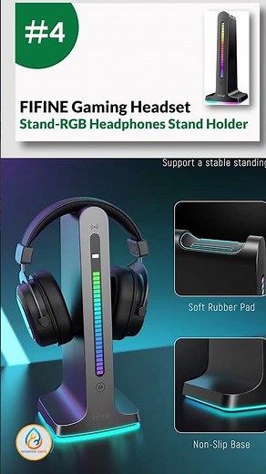 Which Gaming Headset Stands Are Best? Top 5 Review #GamingHeadsetStands #AudioGear