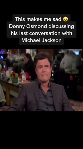 Heartfelt Conversation Between Donny Osmond and Michael Jackson
