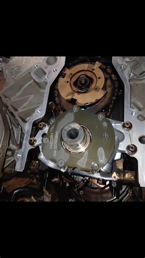 GMC Oil pump replacement #automobile #engine #mechanic #viralvideo #mechaniclife