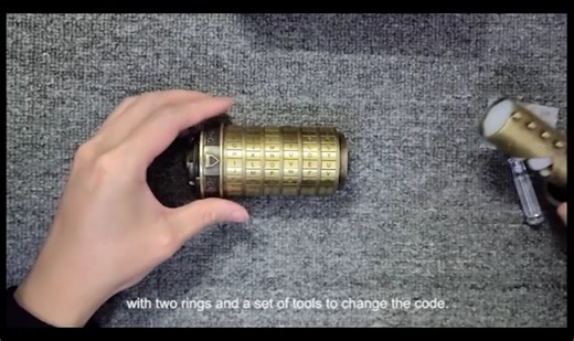 Watch Cryptex Da Vinci Code Mini Cryptex Lock Puzzle Boxes on Amazon Live