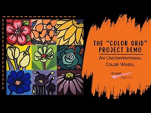 The Color Grid, an Unconventional Color Wheel Project