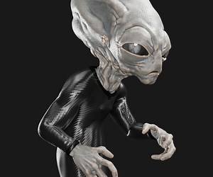 ArtStation - Classic Alien Blender | Game Assets