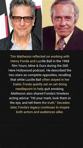 Tim Matheson Remembers Henry Fonda as “A True Gentleman”