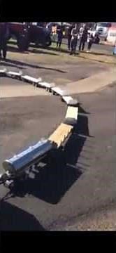 Australia’s longest RC road train. 49 trailers. #rc #rctrucks #roadtrain #truck