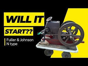 1920 Hit & Miss Fuller & Johnson N type engine