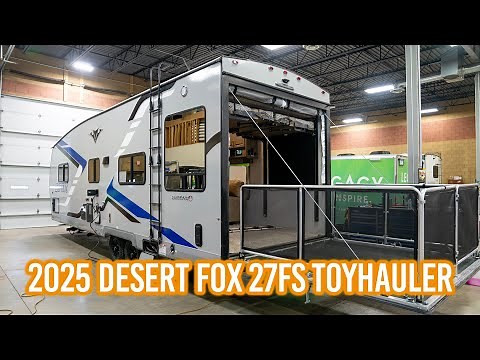 2025 Desert Fox 27FS Toy Hauler Walkthrough