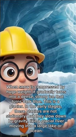 Do you know how icebergs are formed? ภูเขาน้ำแข็ง #shortexplainer #cartoon #funny #didyouknow