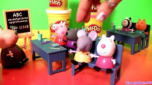 1.1K views · 26 reactions | Play Doh Peppa Pig Classroom Back to School Playset Learn the ABC with PlayDough - Vamos a Escuela | Fun Toyz Collector | Facebook