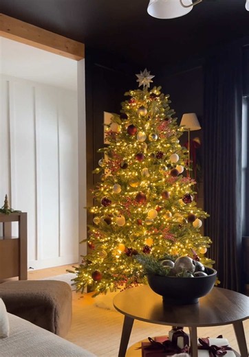 🎄 Hello, SeptemBER! The ‘ber months are officially here, which means it’s time to start dreaming, planning, decorating, and picking out the perfect Christmas tree. The Silverpeak Fir, gorgeously featured by theveresthome #kingofchristmas #fyp #christmastok