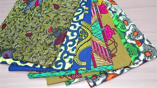 100% Cotton African Wax Printed Fabric Dutch Hollandais Batik Dobby Pattern for Shirts Bags Covers for Boys and Girls