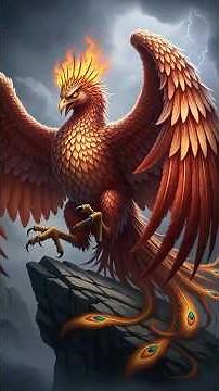 Phénix : Le Secret de l’Oiseau de Feu Éternel🔥 #shortsfrançais #CréaturesLégendaires