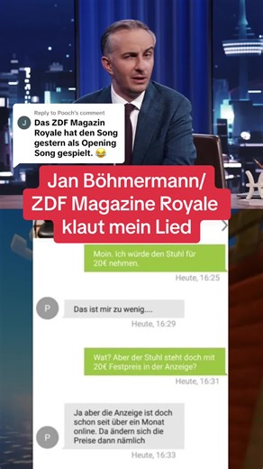 Jan Böhmermann / ZDF Magazine Royale - Wer hat das Lied besser geklaut?