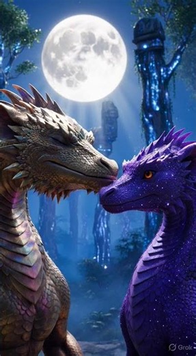 Magical Dragon Romance in an Enchanted Forest