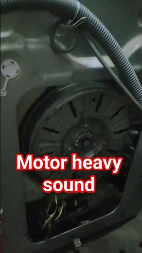 Washing Machine Motor Loud Noise Problem in Front Load Models