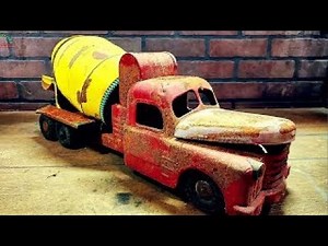 1950 structo cement mixer restoration