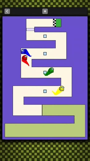 🚨who win? Square Race blue is win 🟥🟨🟦🟩 #gaming #shorts #squarerace #gameplay