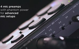 【第一键盘】IK Multimedia发布最新4进2出紧凑型音频接口：iRig Pro Quattro I/O