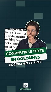 🔀 Besoin de séparer rapidement les données d'une seule cellule en plusieurs colonnes sur Excel ? Découvre la fonctionnalité "Convertir le Texte en Colonnes" pour un découpage précis et facile de tes informations ! 🚀📊 #campusexcel #formationexcel #automatisation #travaillefficace #exceltips #exceltutorial #apprendreexcel #education #excel | Tutosurexcel