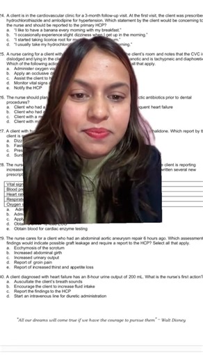 What is the correct answer to this question?? #nclexstudyguide #nclex #nclexnursing #nclexrn