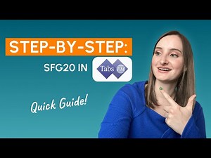 SFG20 and Tabs FM Integration Demo