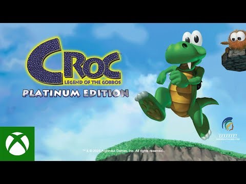 Xbox Croc Legend of the Gobbos Platinum Edition Trailer