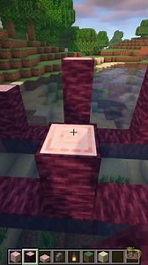 Quick Cherry Bridge Build in Minecraft | Easy Aesthetic Tutorial