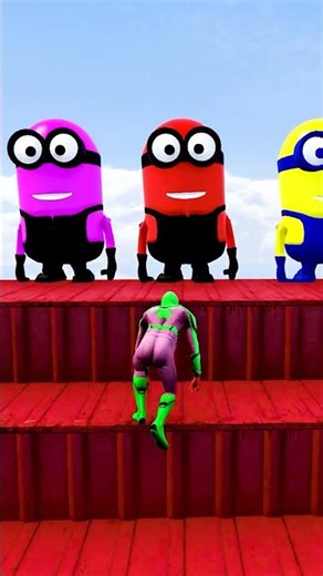 GTA 5 Epic Water Ragdolls | Spider-Man Jumps / Fails ep.15676 #shorts