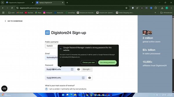 Digistore24 Affiliate Marketing for Beginners -2025 (Step by Step Guide)