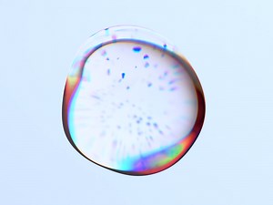 Colorful bubble