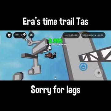 Era's time trail tas speedrun! Sorry for lags #timetrail #tas #happatas #roblox #speedruning #wr #dt