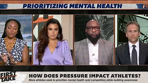 69K views · 655 reactions | Kimberley A. Martin applauds Simone Biles' courage. "A lot of people right now are on their soap box, whether it's on social media, on different sports programs saying, 'If I was Simone Biles.' ... You're not. You never will be." | ESPN First Take | Facebook