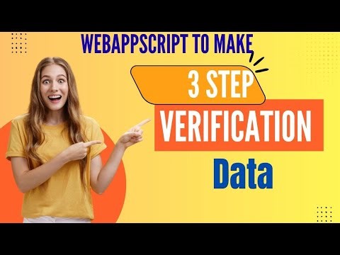 How to Make 3-Step Data Verification using Google Sheet | Multi Level Approval System |