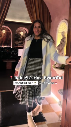 Julie-let’s go to Capulet Cocktail Club 🥂, welcome to Raleigh’s newest most stunning spot! Inspired by the House of Capulet and Lady Juliet herself, this cocktail club in Midtown is perfect for any Shakespearean enthusiast lover of all things dramatic opulent. ✨ My sister I recently visited for a girls night were totally blown away with the attention to detail, quality and craft of the beverages, overall experience! We tried the House of Capulet, Matriarch, Ghost Light, Garibaldi and each one w