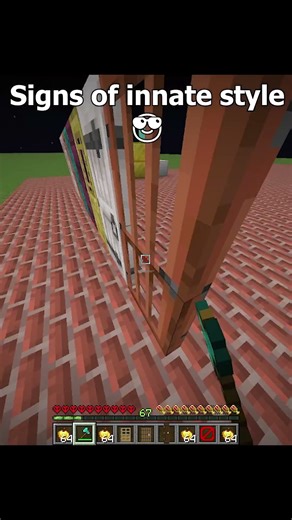 😎 Signs of Innate Style… Which Door Is the Best? 🚪🔥 #Minecraft #MinecraftShorts