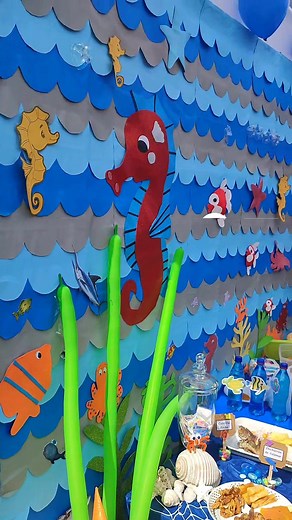 Decoración del Mar Peruano para Fiestas Patrias