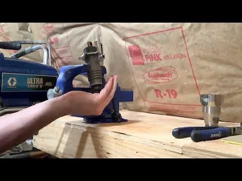 How to repack a graco older style pump